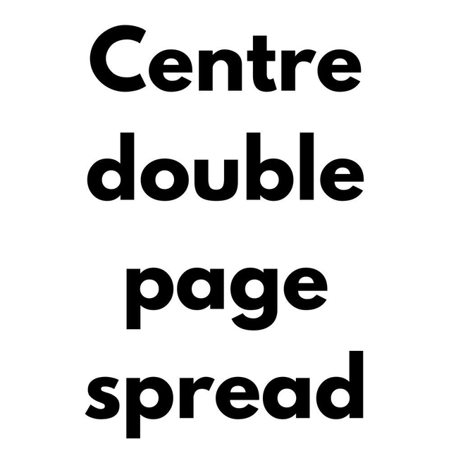 Centre double page spread